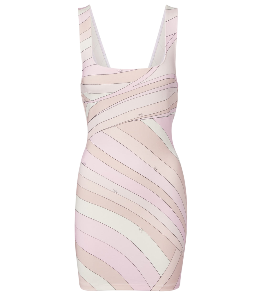 Pucci Iride jersey minidress
