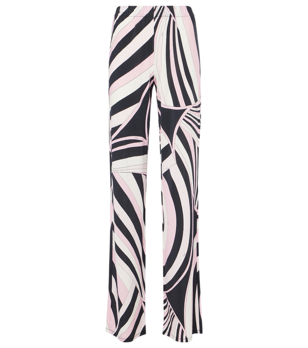 Pucci Iride jersey satin straight pants