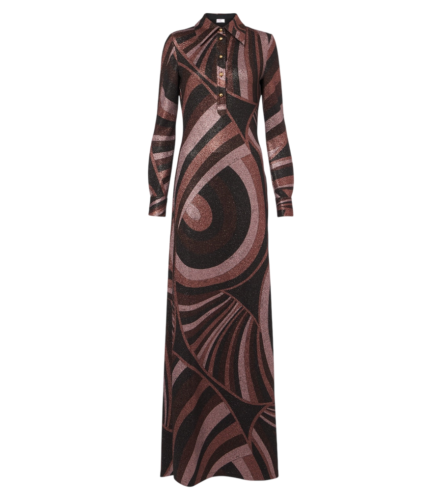 Pucci Iride Lurex® jersey gown