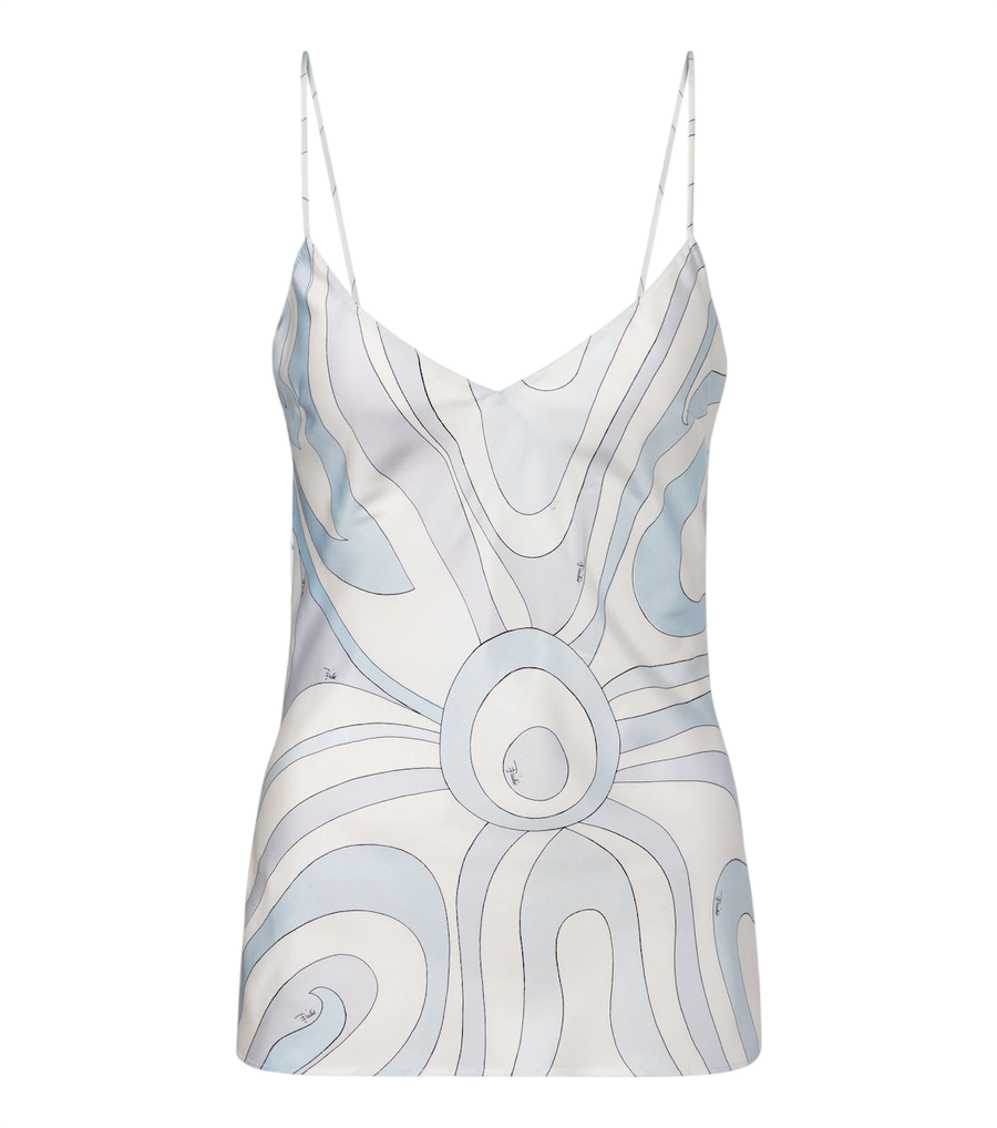 Pucci Iride silk twill top