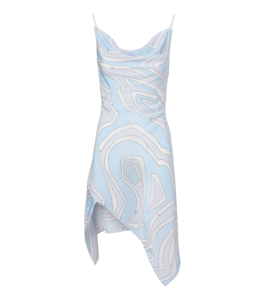 Pucci Labirinto silk crêpe de chine minidress