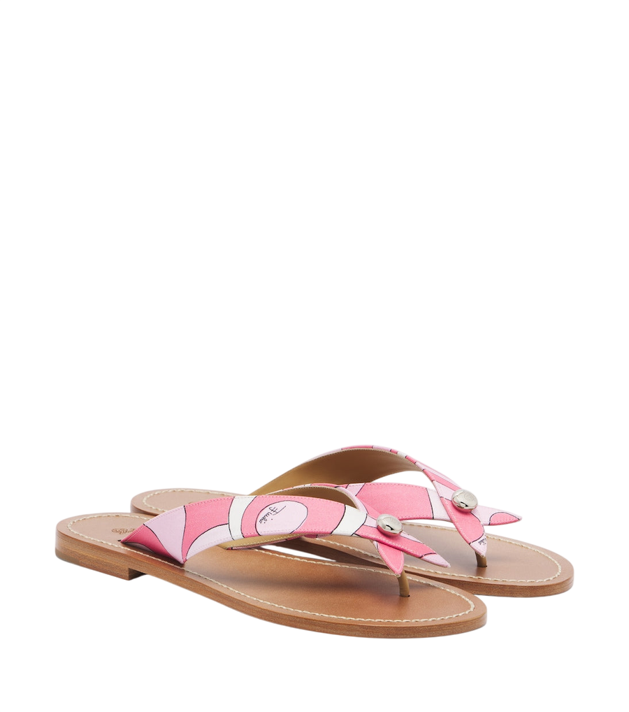 Pucci Marmo thong sandals