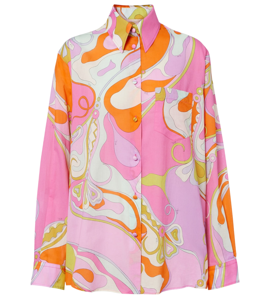 Pucci Orchidee cotton shirt