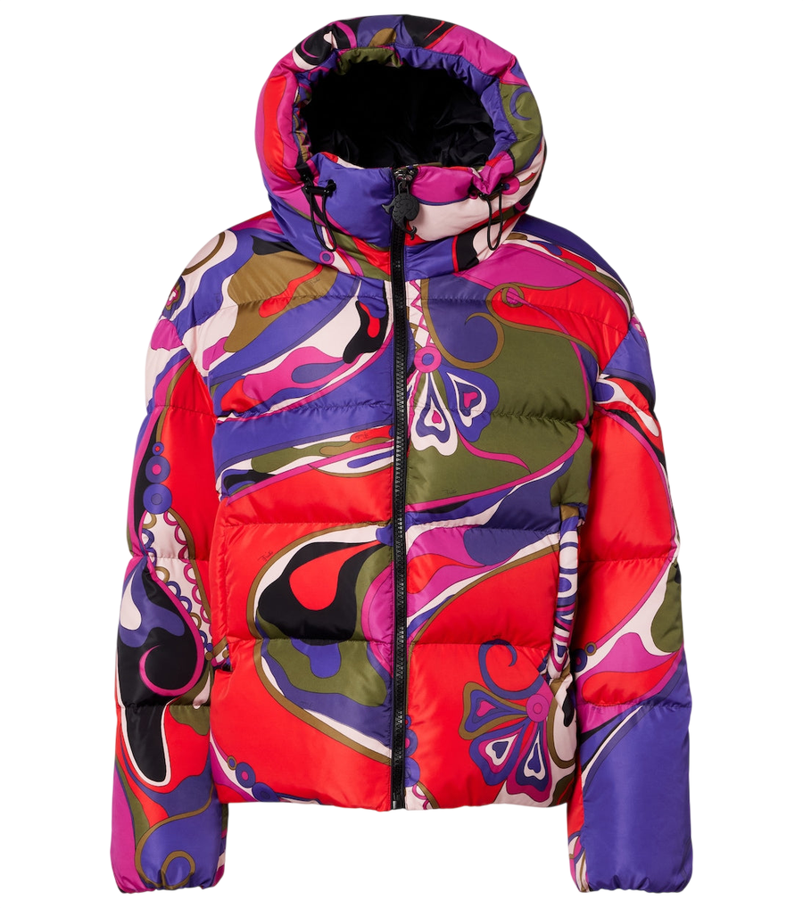 Pucci Orchidee puffer jacket