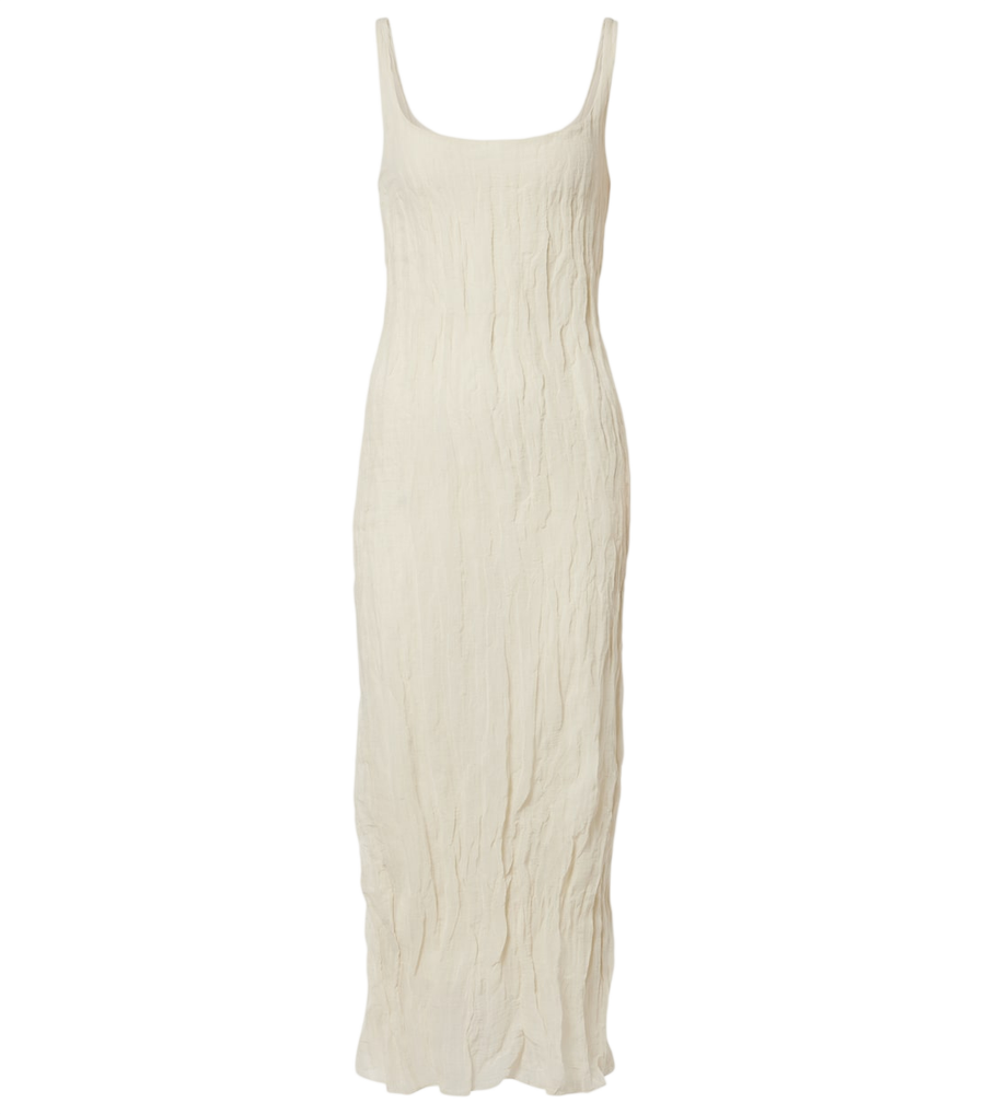 Róhe Abito midi in misto cotone