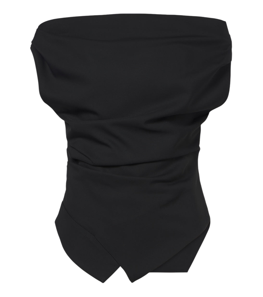 Róhe Draped asymmetric top