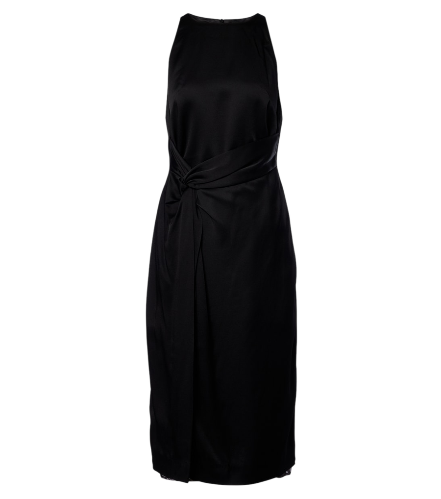 Róhe Gathered midi dress
