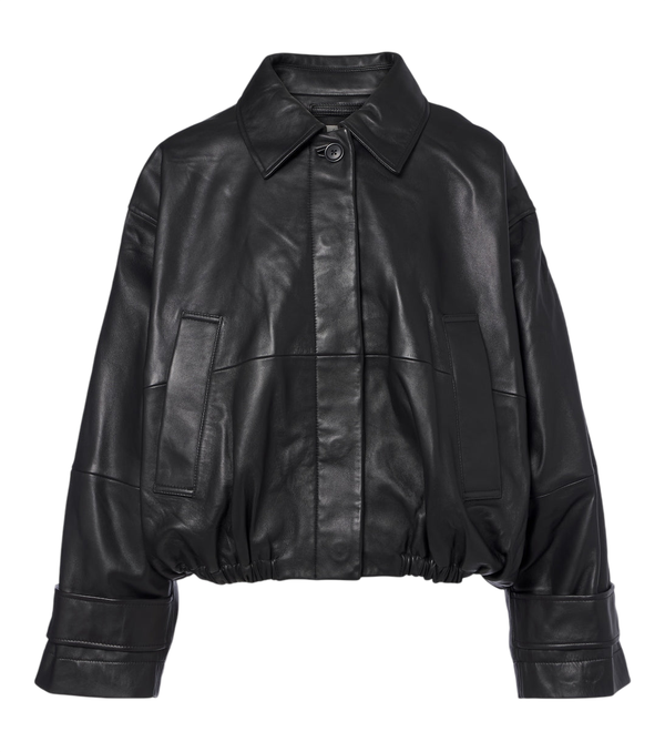 Róhe Leather blouson jacket