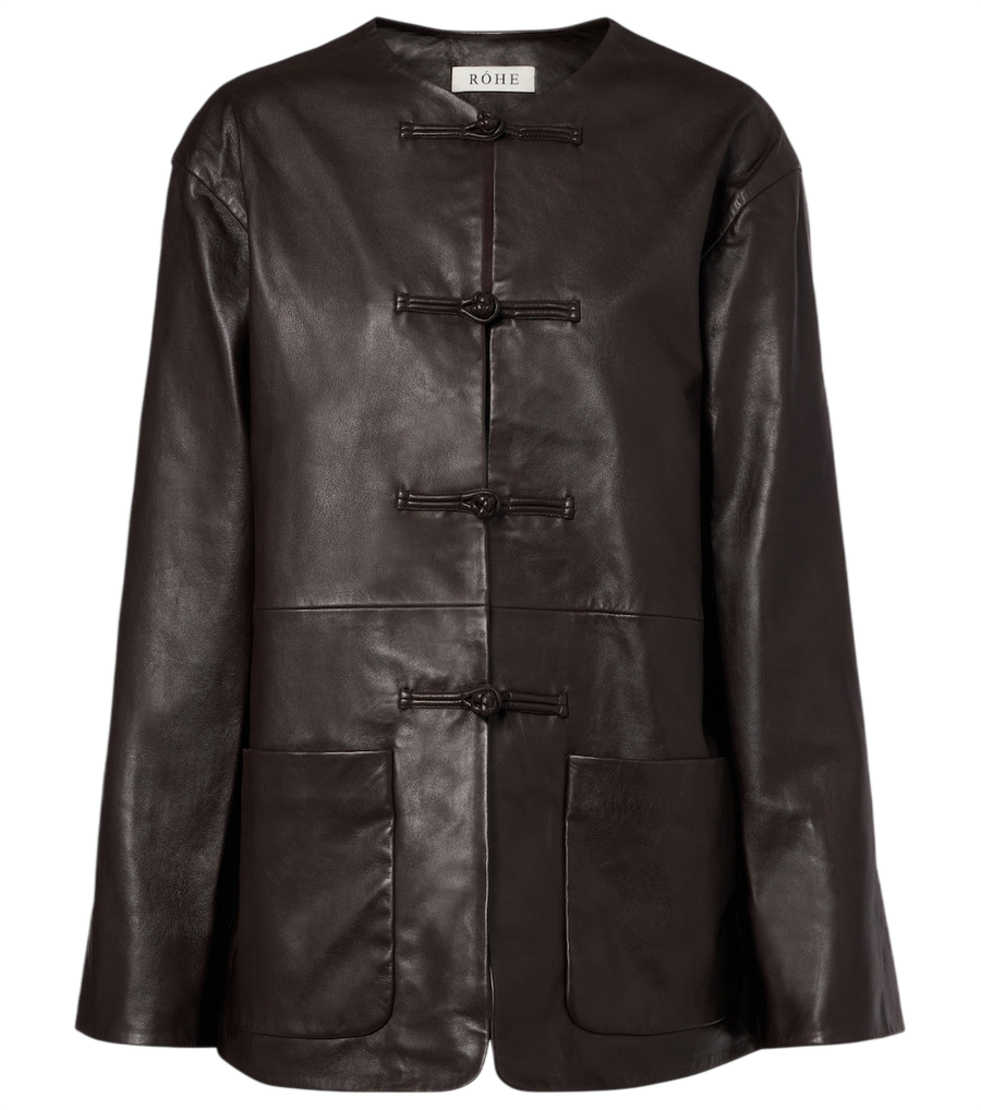 Róhe Marie leather jacket