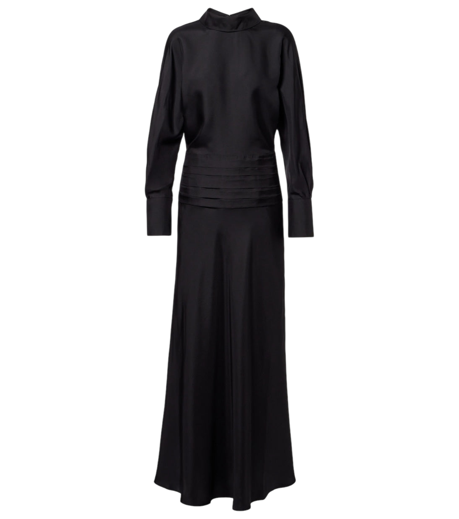 Vestido de seda Róhe