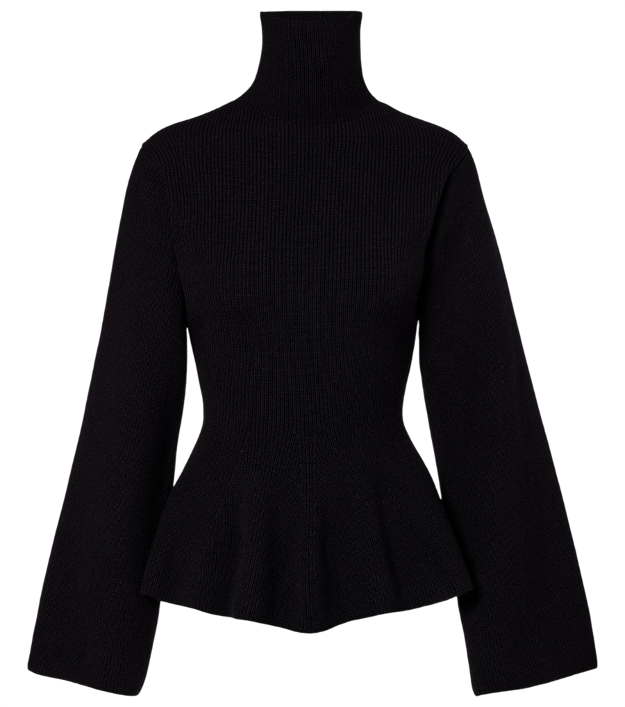 Róhe Turtleneck wool and cashmere top