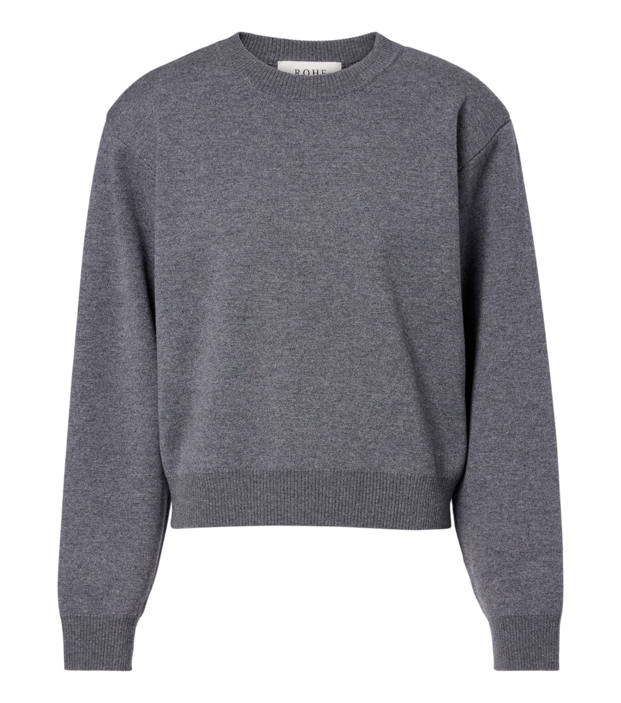Róhe Wool and cashmere-blend sweater