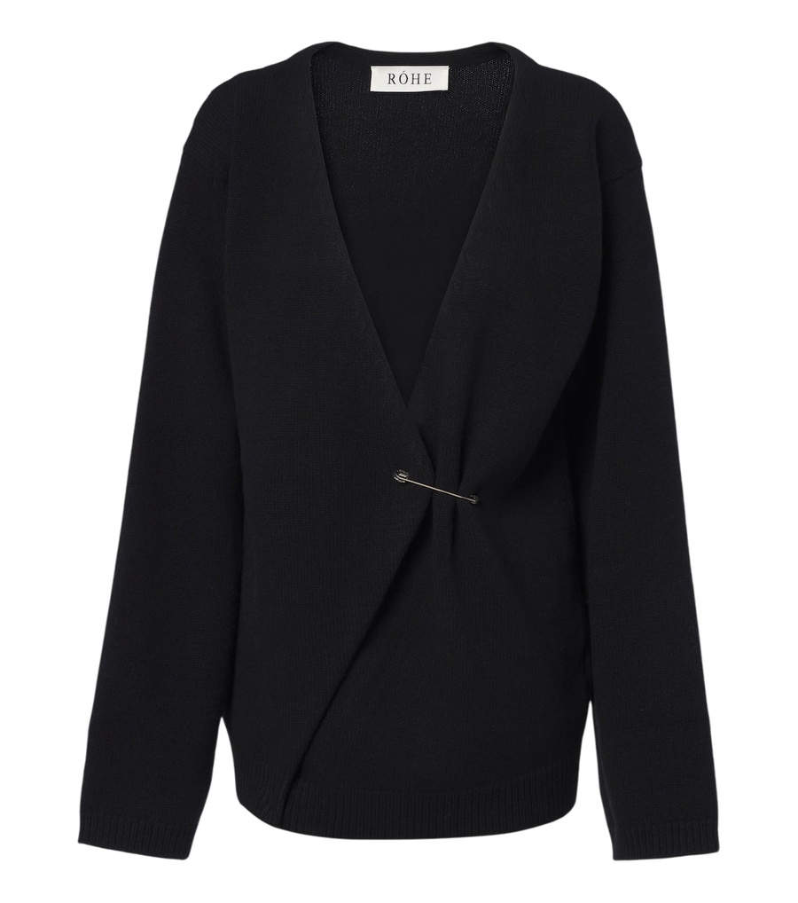 Róhe Wool and cashmere cardigan