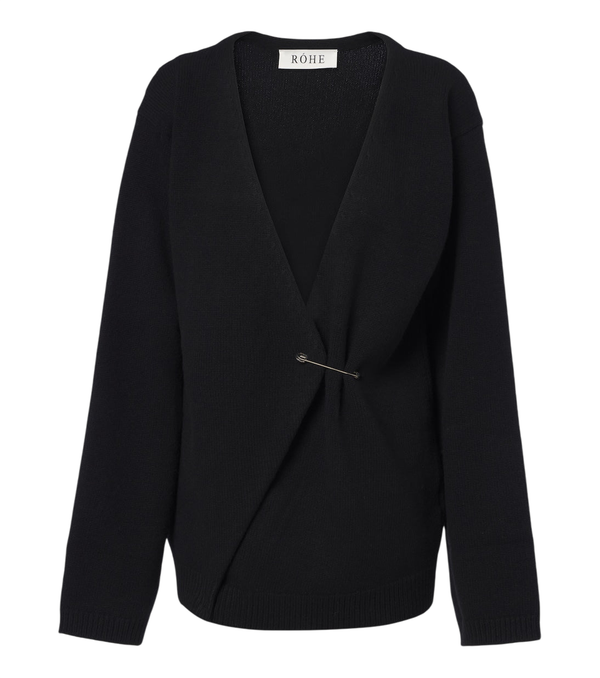 Róhe Wool and cashmere cardigan