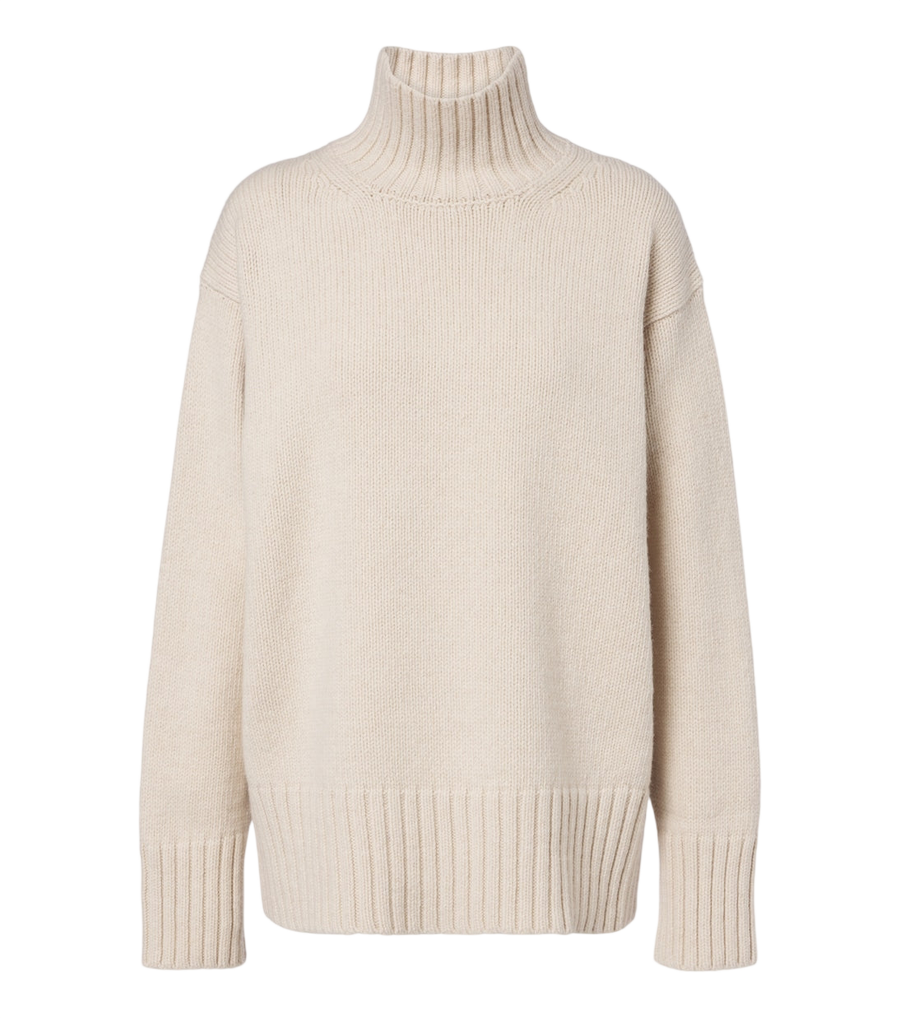 Róhe Wool and cashmere turtleneck sweater