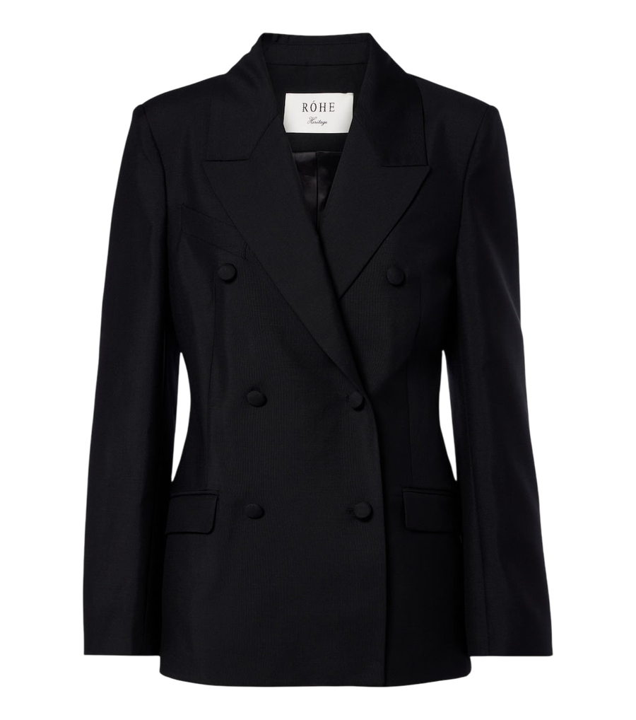 Róhe Wool and mohair blazer