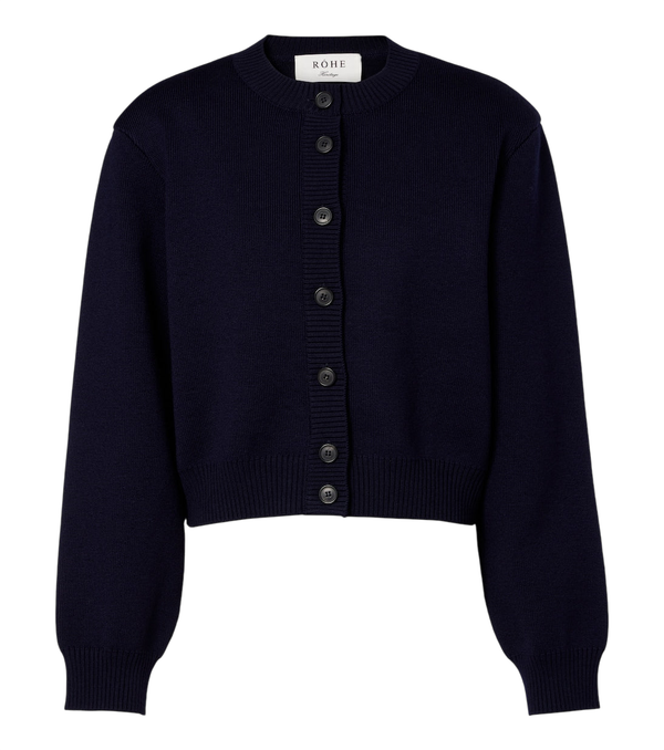 Róhe Wool-blend cardigan