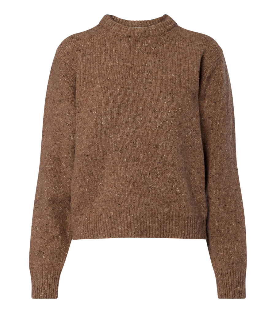 Róhe Wool-blend mouliné sweater