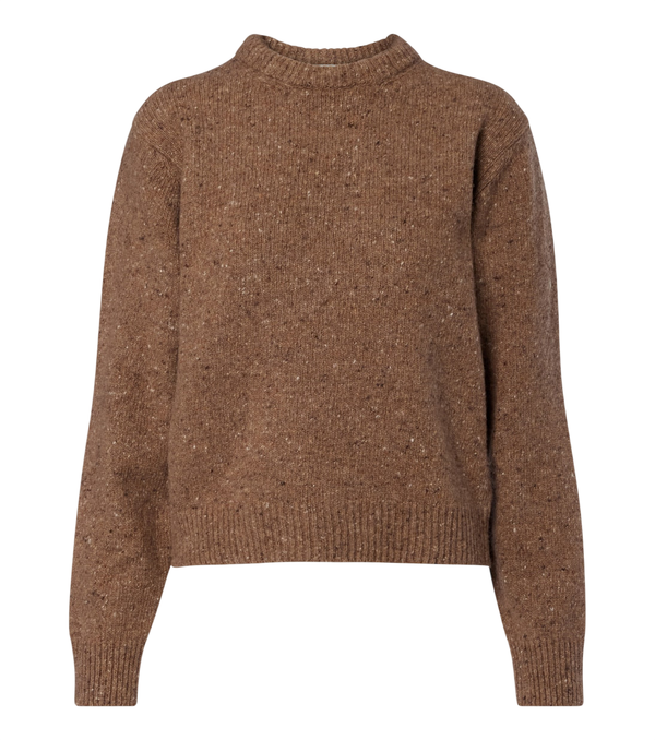 Róhe Wool-blend mouliné sweater