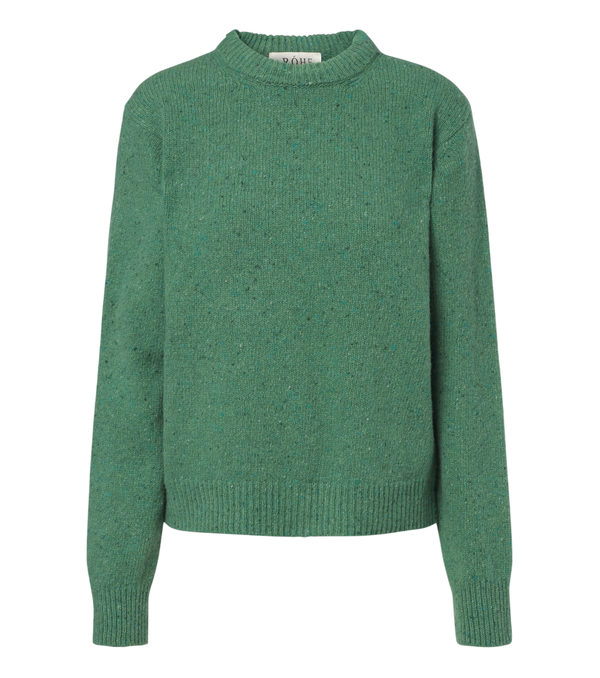 Róhe Wool-blend mouliné sweater