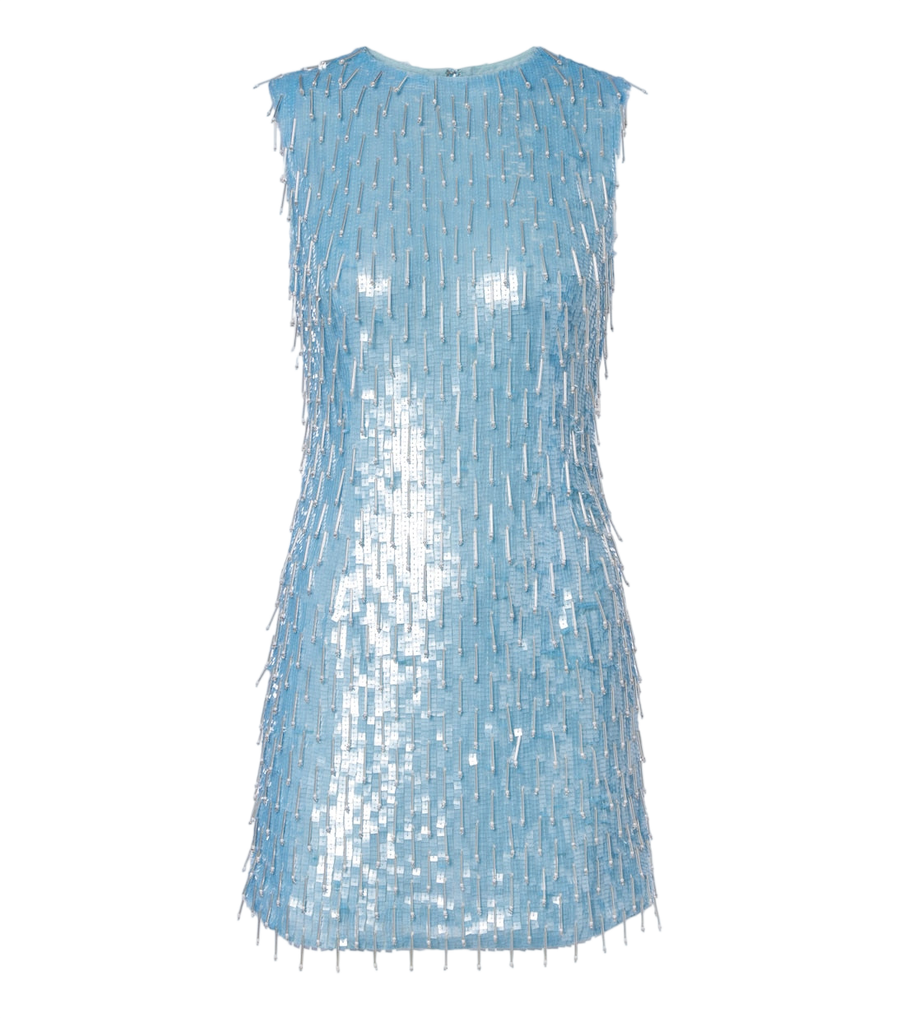 Rachel Gilbert Calypso embellished tulle minidress