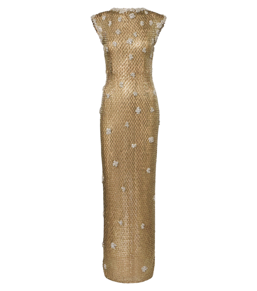 Rachel Gilbert Solana embellished gown