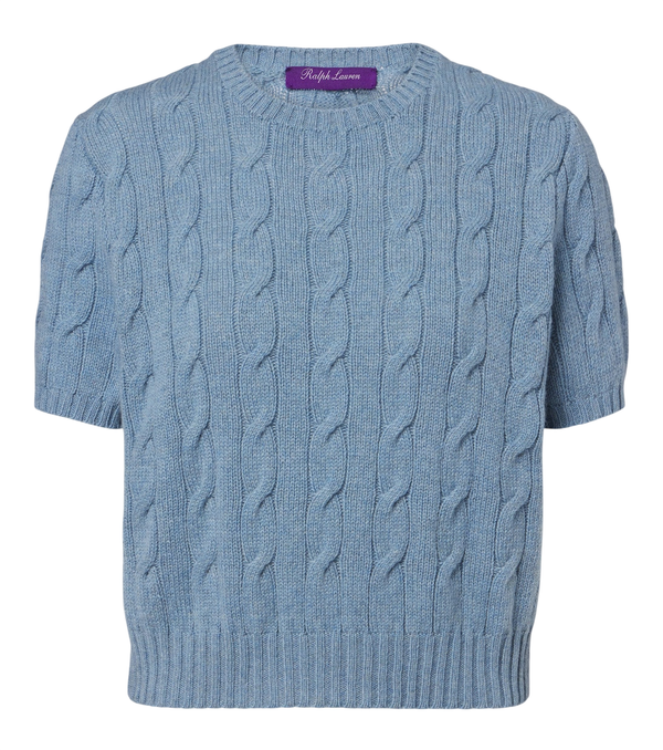Ralph Lauren Collection Cable-knit cashmere sweater