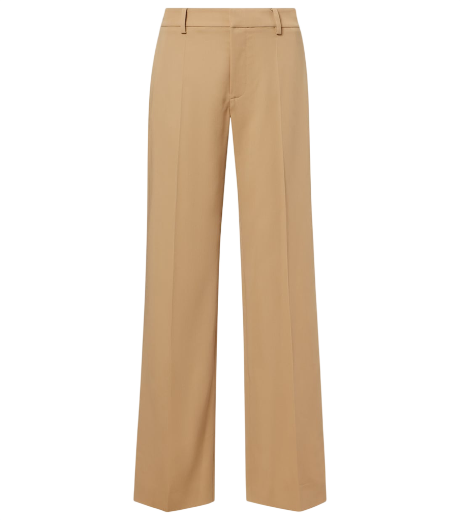 Ralph Lauren Collection Corrine low-rise wool wide-leg pants