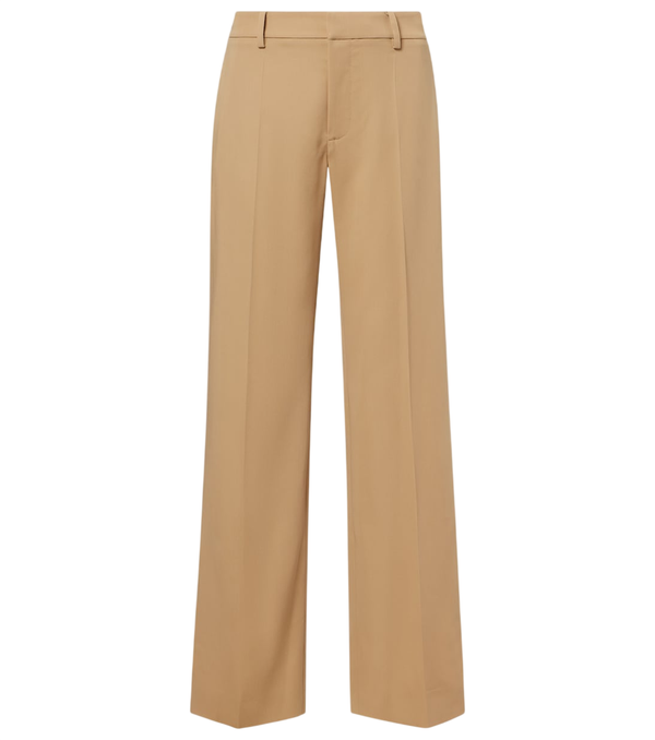 Ralph Lauren Collection Corrine low-rise wool wide-leg pants