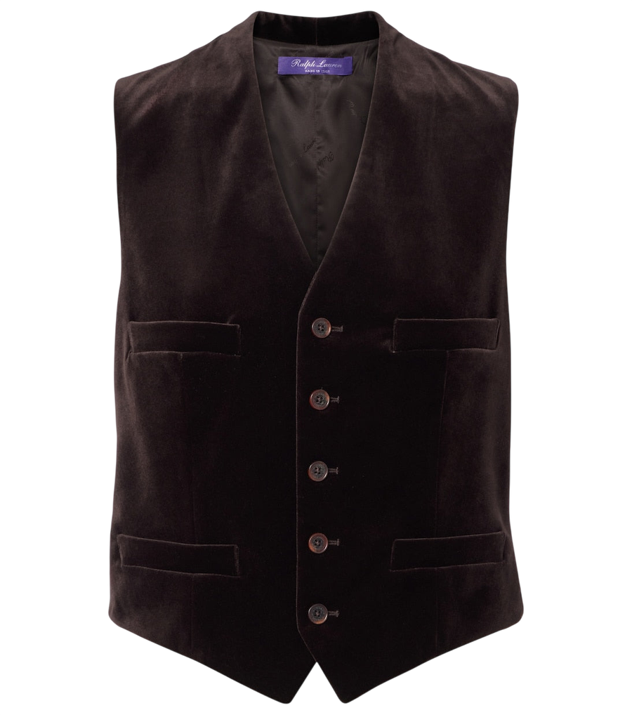 Ralph Lauren Collection Cotton-blend vest