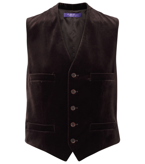Ralph Lauren Collection Cotton-blend vest