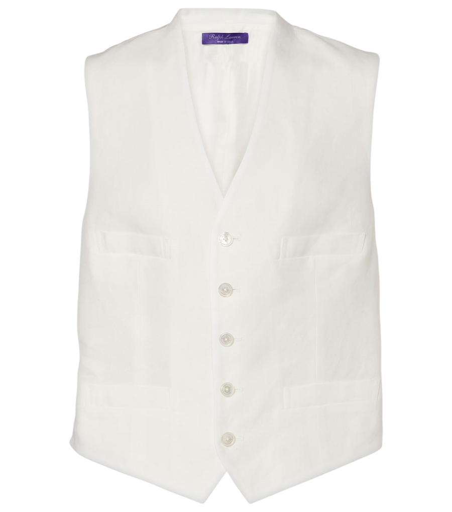Ralph Lauren Collection Jaiden linen vest