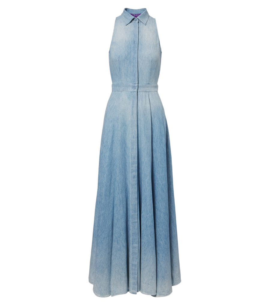 Ralph Lauren Collection Peyten denim maxi dress