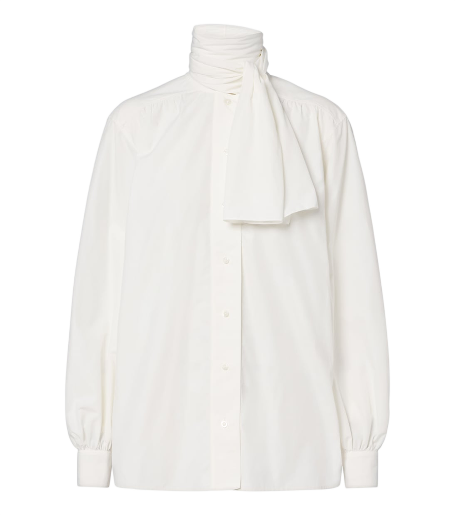 Ralph Lauren Collection Scarf-detail blouse