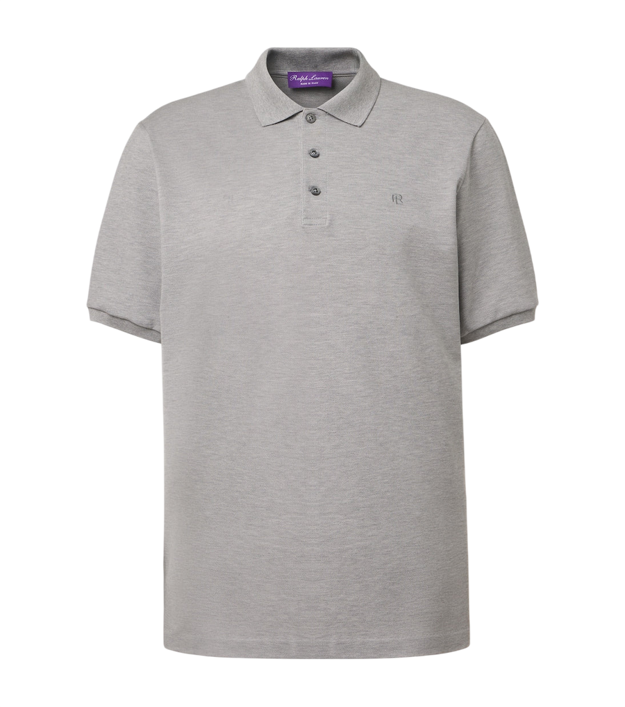 Ralph Lauren Purple Label Cotton piqué polo shirt