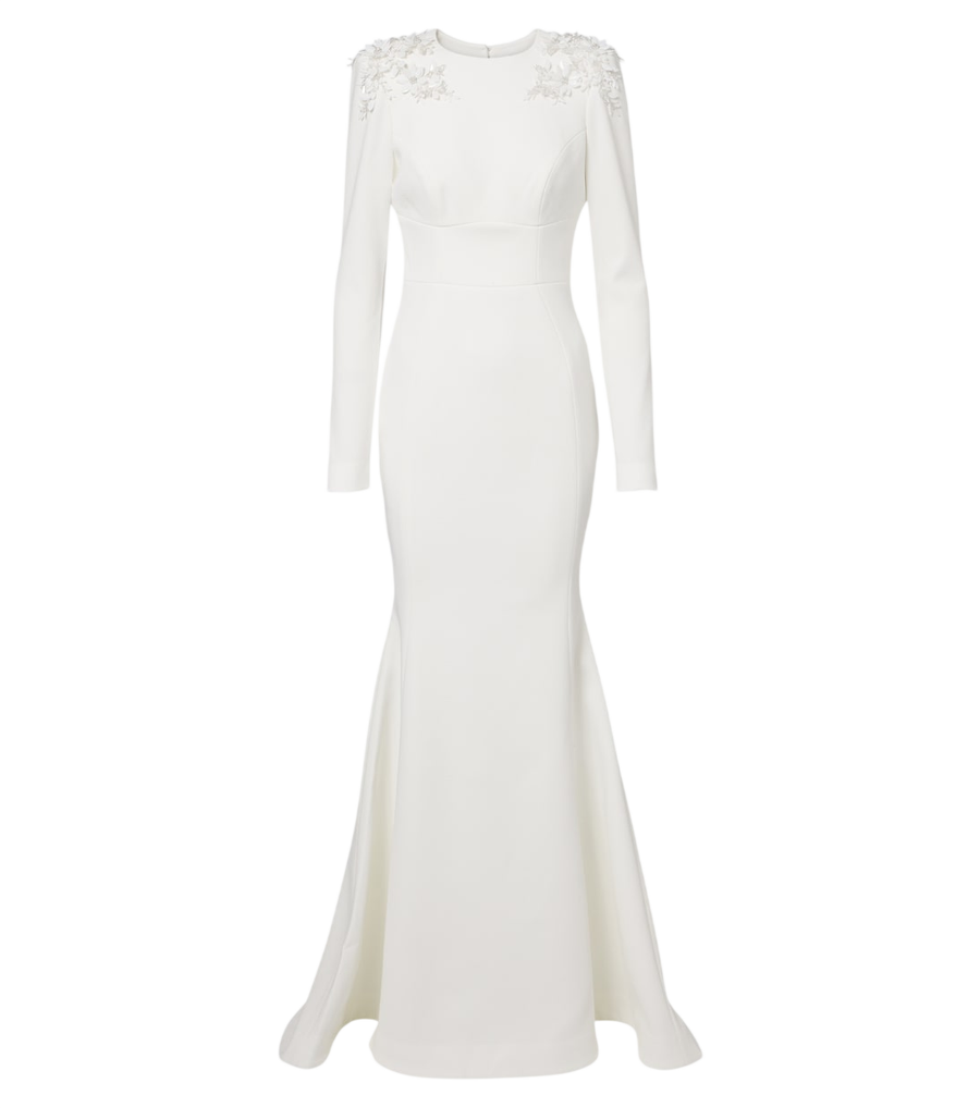 Rebecca Vallance Andre embellished gown