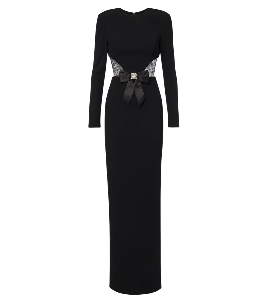 Vestido de encaje con adornos Aurelia de Rebecca Vallance