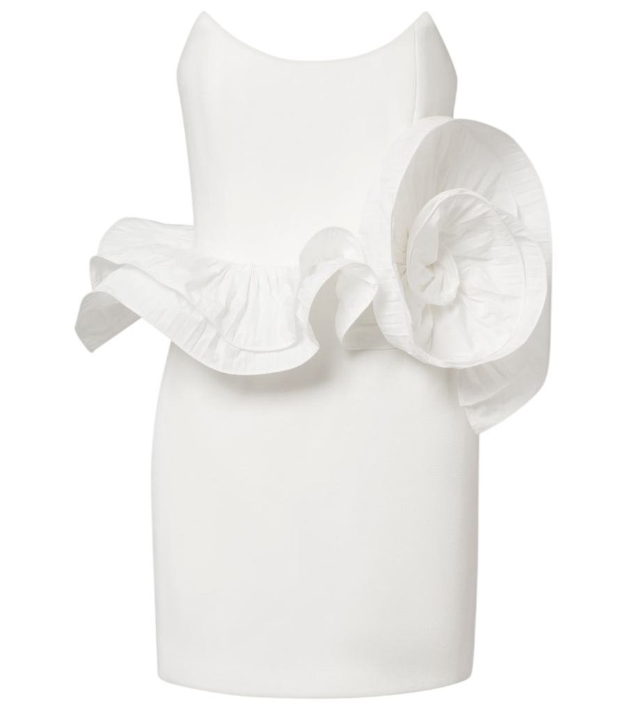 Rebecca Vallance Bridal Ozias ruffled bustier dress