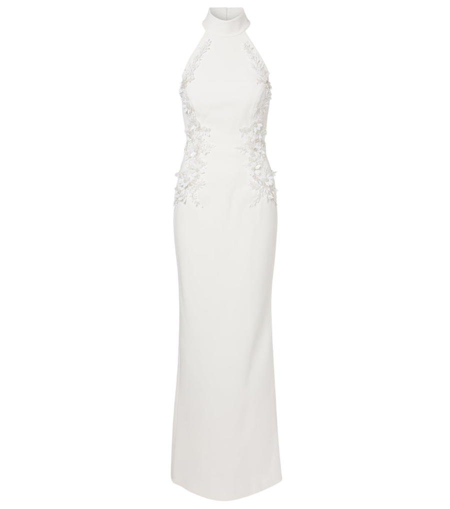 Rebecca Vallance Bridal Xanthe floral-appliqué gown