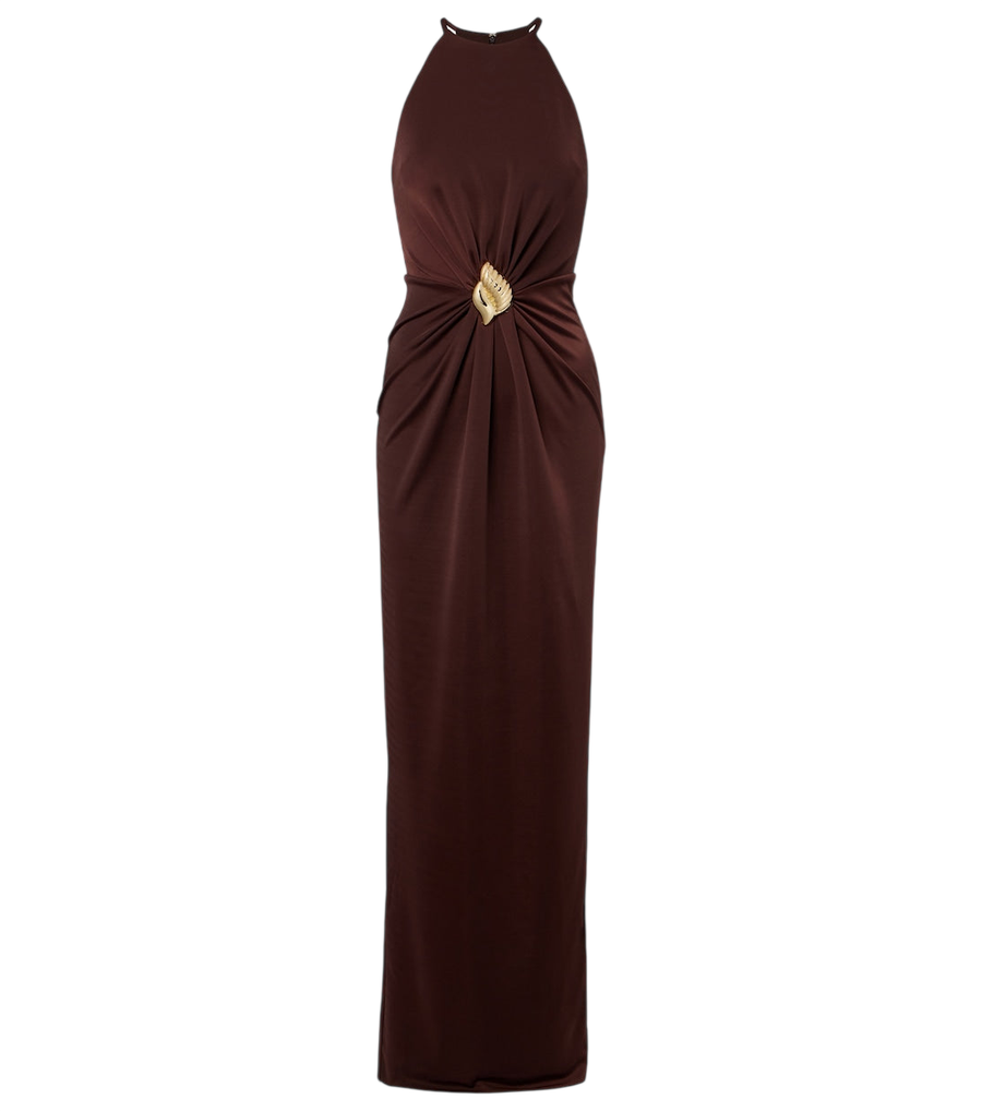 Robe longue Isla à dos nu de Rebecca Vallance