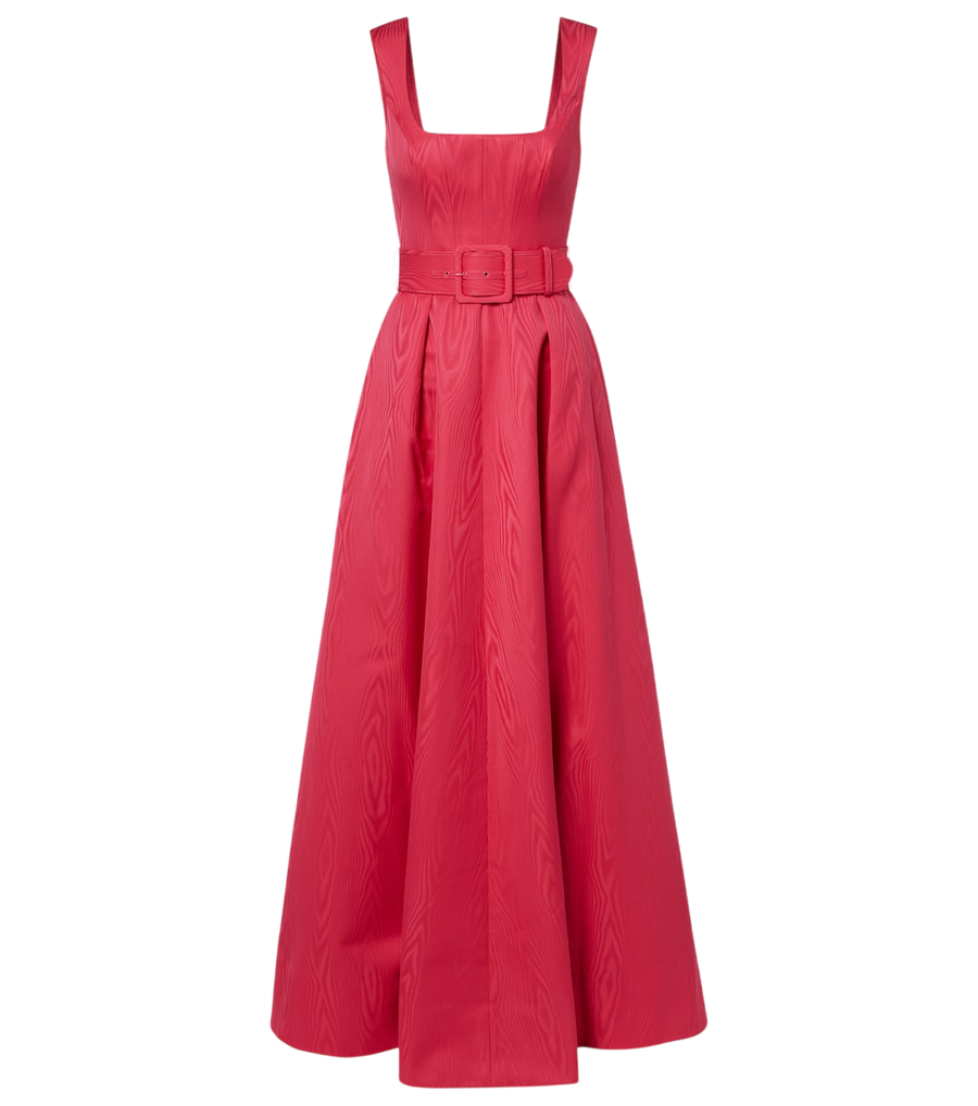 Vestido tipo bustier de tafetán Rosalia de Rebecca Vallance