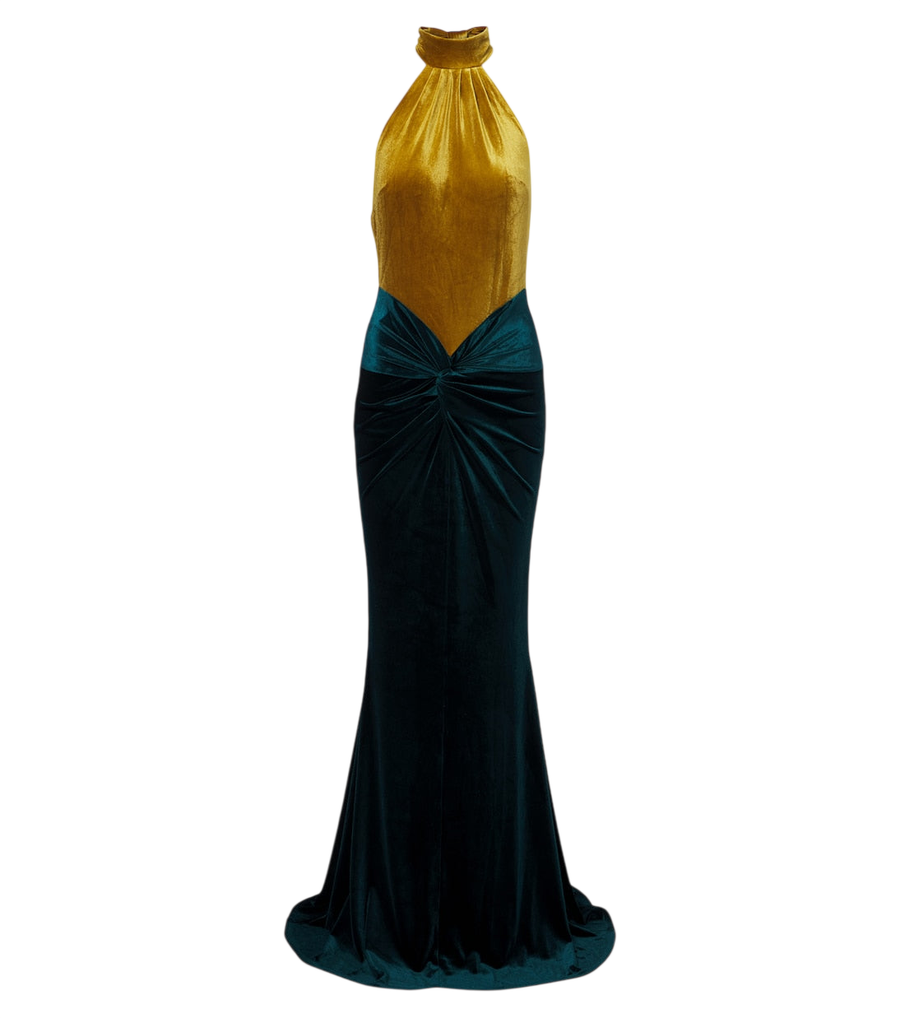 Retrofête Goleta velvet gown
