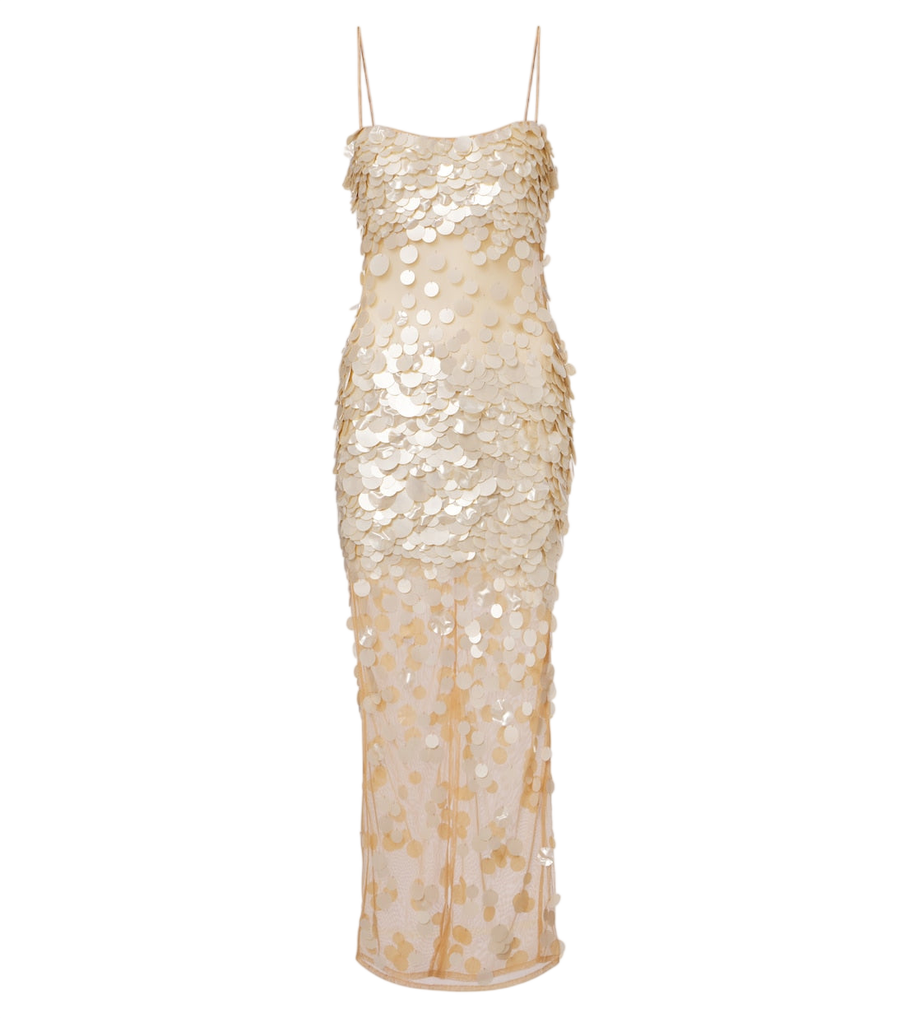 Vestido de cóctel con adornos Mischa de Retrofête