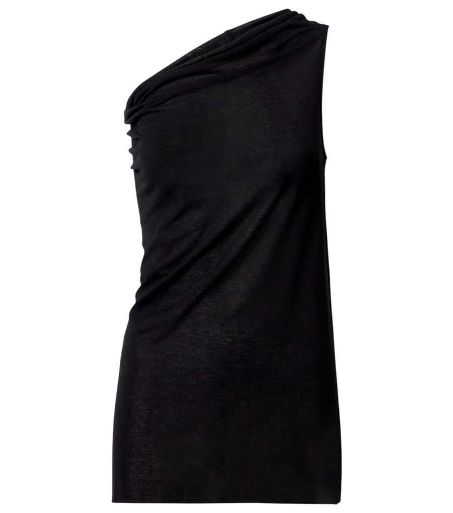 Rick Owens Athena one-shoulder top