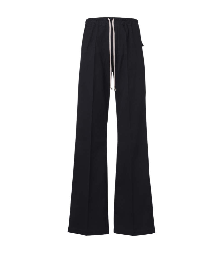 Rick Owens Dietrich cotton and wool wide-leg pants