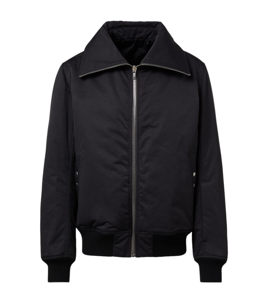 Rick Owens Dracuflight padded faille jacket