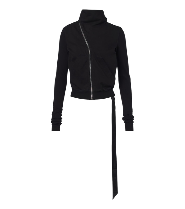 Rick Owens DRKSHDW Mountain cotton zip-up sweatshirt