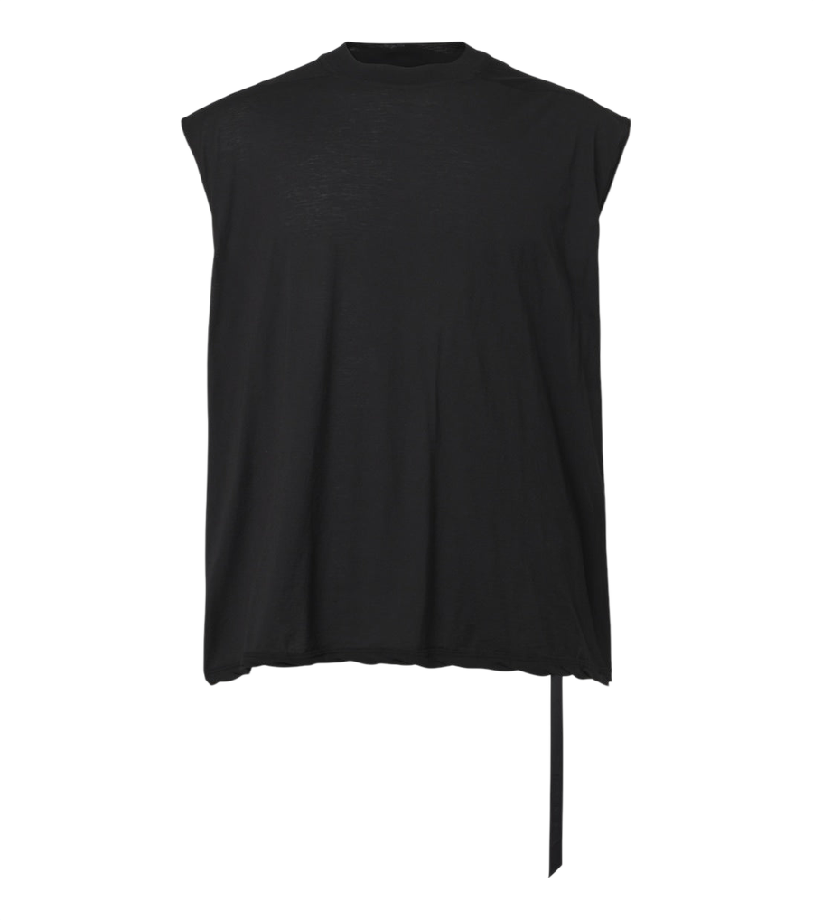 Rick Owens Dylan cotton gauze jersey top