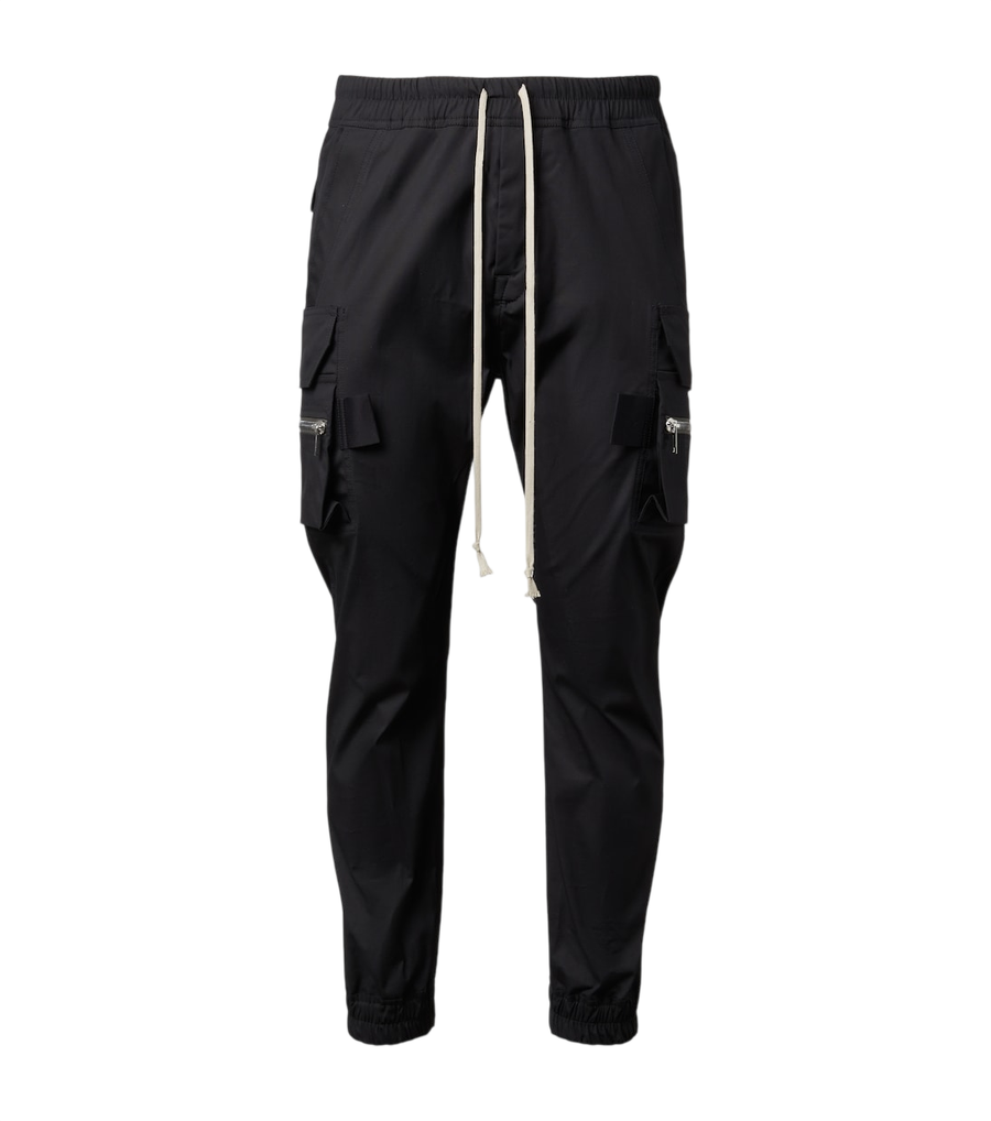 Rick Owens Mastodon cotton-blend poplin cargo pants