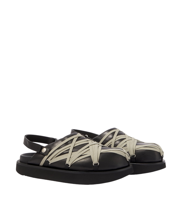 Rick Owens Mules in pelle Megalace